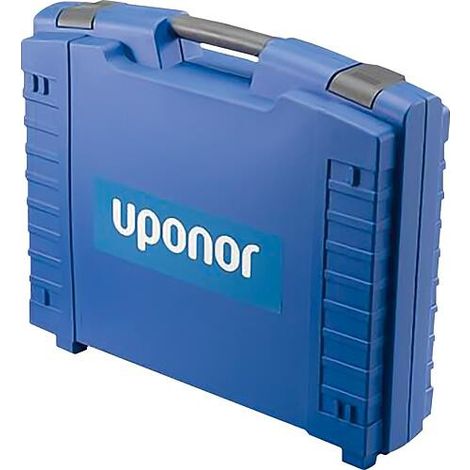 Uponor – Étui à outils SPI S-Press Mini2 – Boîte de rangement pour outils – 4 compartiments – Pour espaces confinés et chantiers humides