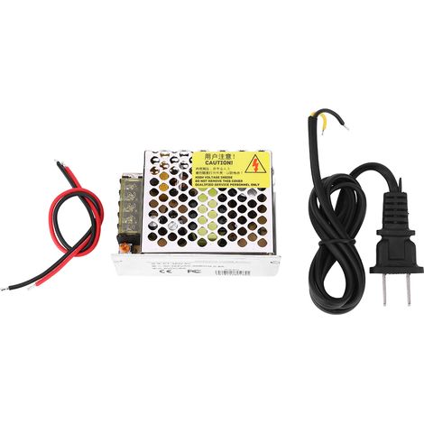 Alimentation à découpage haute efficacité 6V 6A pour robot, câble de transmission DC, prise américaine 90-264V (1/5)