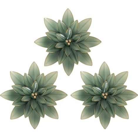 3 decoraciones murales Alya D24cm - Atmosphera créateur d'intérieur
