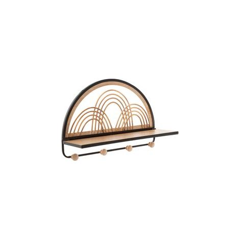 SHELF OPORTO WITH HANGERS CM 46X15,5X30 (1/5)