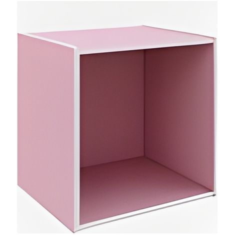 CUBO 35X29X35 CM ROSA