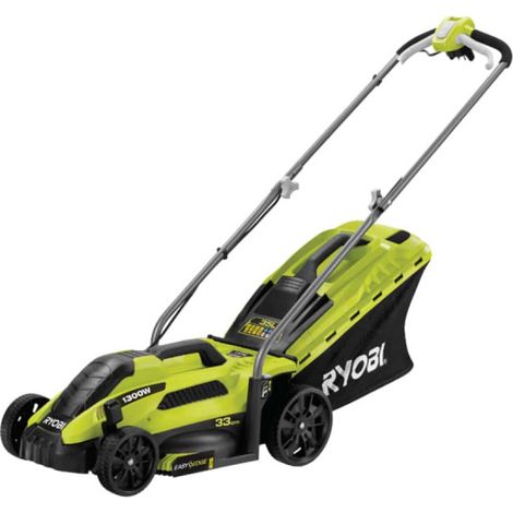 [MAI USATO] Tagliaerba elettrico RYOBI 1300W taglio 33cm RLM13E33S (1/5)