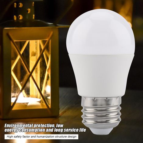 6 G45 5W warmweiße LED-Lampen, E26-Sockel, Mini-Dekorationslampen, 6er-Pack (1/5)
