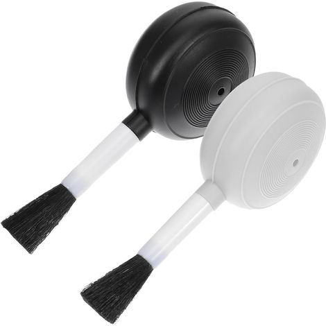Souffleur d'air Nettoyage Flexible et Brosse Souple en Plastique 2pcs pour Air Comprimé Lentilles de Caméra et Instruments de Musique (1/5)