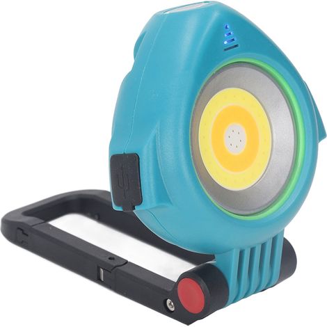 Lampe de travail solaire magnétique à 3 niveaux d'intensité, rechargeable, LED bleue, pour l'entretien automobile (1/5)