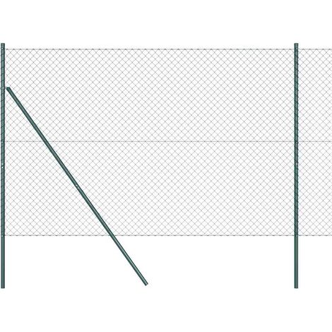 Maison Exclusive - Ground Fix Geschweißter Drahtzaun 10 x 1,6 m (