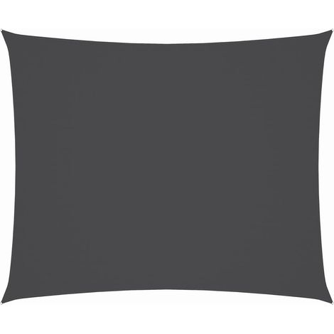 Maison Exclusive - Parasole a Vela Oxford Rettangolare 3x4 m Antracite