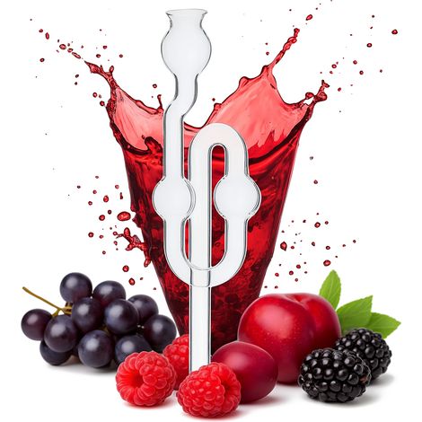 Tubo de fermentación de vidrio (1/5)
