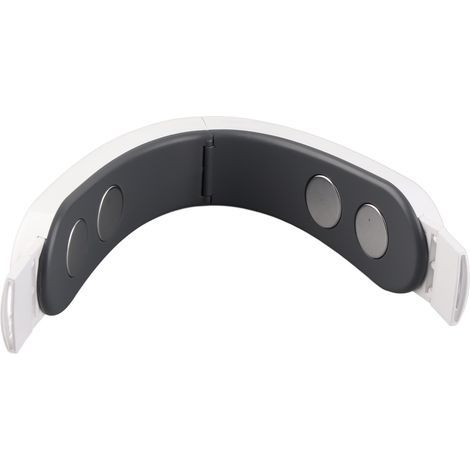 Ceinture de massage facial électrique 12 niveaux - Appareil anti double menton par microcourants - Soin lifting visage pour femmes - Blanc (1/5)