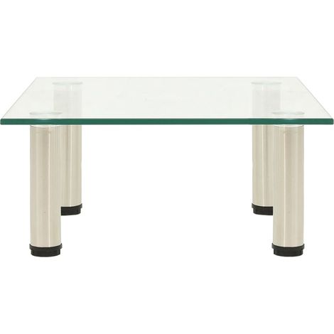 Maison Exclusive - TV-Tisch 40x35x17 cm Transparentes Hartglas