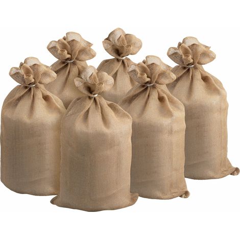 Meister Jutesack 100 x 60 cm 6 Stück Kartoffelsack 100% Jute Frost Pflanzenschutz (1/3)
