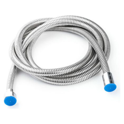 Tuyau de douche en acier inoxydable 304, tuyau de douche, tuyau de chauffe-eau de salle de bain, tuyau de douche, interface standard à 4 points (diamètre intérieur du connecteur 1/2 pouce) longueur 3M (1/5)