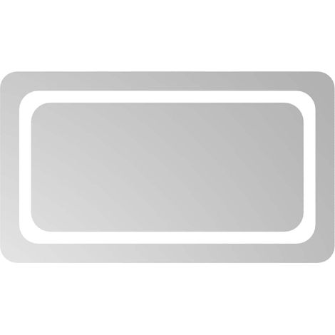 Maison Exclusive - LED-Badspiegel 70x40 cm (1/5)