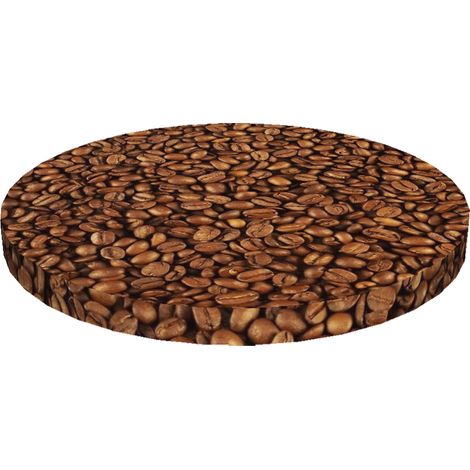 Cojín para silla con forma de anillo de café (1/5)