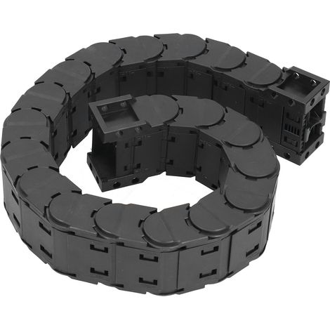 Schleppketten-Drahtträger, vollständig geschlossen, geräuscharm, abnehmbare Baugruppe, 0,7 Meter D20 x 57 (1/5)