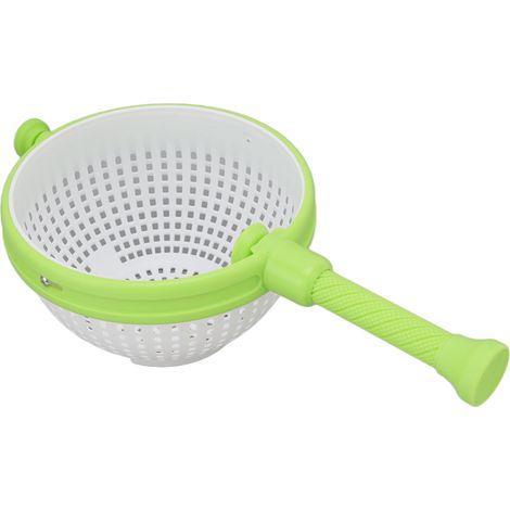 Centrifugeuse à Salade Plastique Grande Capacité - Essoreuse Légumes Multifonction pour Cuisine (1/5)