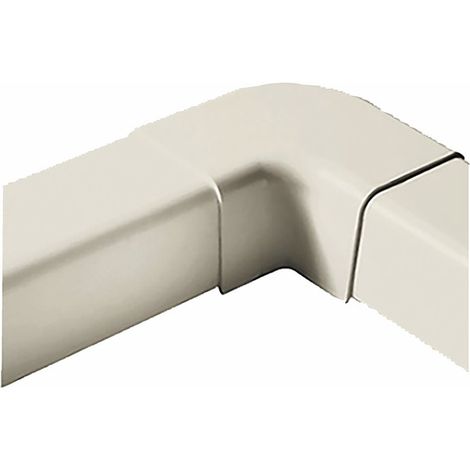 Curva plana 110x75 blanco crema 9001 (X 6) - DIFF