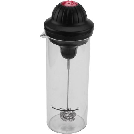 Elektrischer Milchaufschäumer, Kaffeeaufschäumer, Mixer, batteriebetriebener Krug, Becher für Zuhause, Büro und Reisen