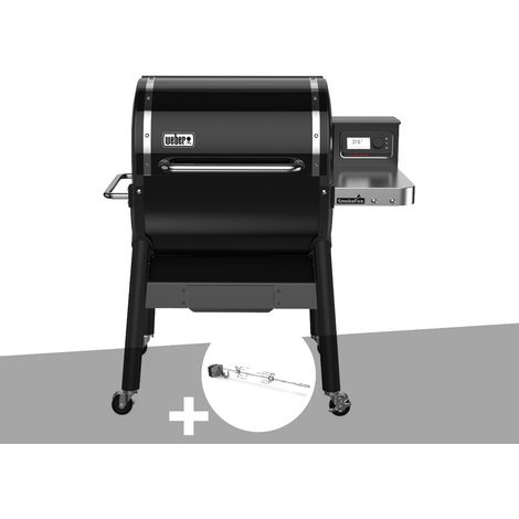 Barbecue à pellets Smokefire EX4 GBS + Rôtissoire - Weber