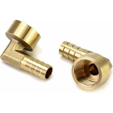 Brass winged fitting 90° elbow fitting, 12mm x G1/2, 2pcs (1/5)