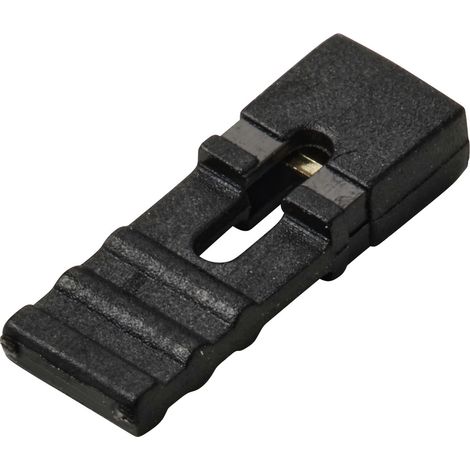 TRU COMPONENTS TC-13537824 Shunt Pas: 2 mm Nombre de pôles par rangée:2 Contenu: 1 pc(s) (1/3)
