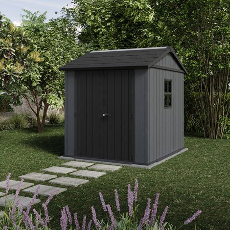 Casetta da giardino NEWTON PLUS 775 - 4,4 m² - Grigio (1/5)