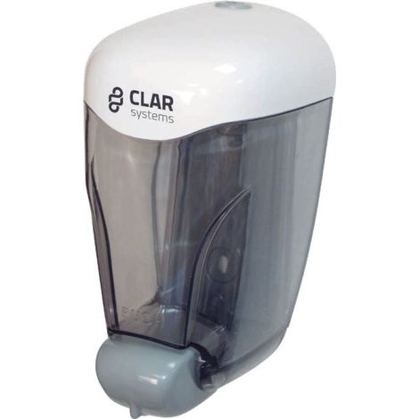 Jabonera trandy abs transparente 0,8 l 21 x 12,9 x 12,9 cm