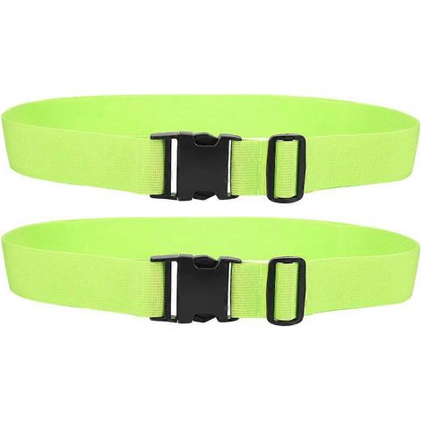 20242pcs Sangle de bagage réglable multifonctionnelle avec boucle et étiquette