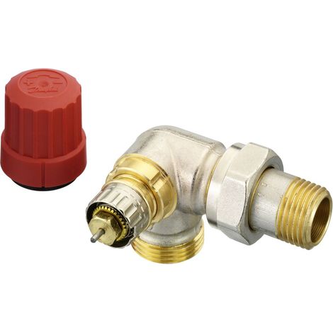 Danfoss Cuerpo de válvula RA-N 15 G 3/4 AG, WE izquierda, Niquelado mate, 013G4205