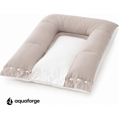 Almofada Cervical Ergonómica Algodão Hipoalergénica Respirável 48 x 74 cm (1/5)