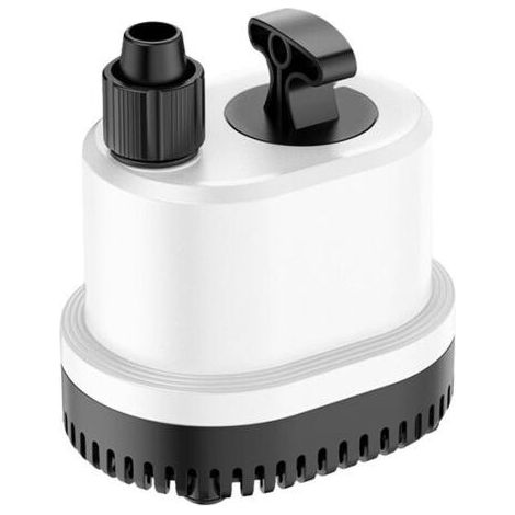 Minibomba de agua ultrasilenciosa para acuario, bomba sumergible, máx. 1500 l/h, 25 W, 220-240 V, bomba para estanque exterior, bomba para fuente con cable de 2,3 m, 3 boquillas, bomba para sótano, ja (1/5)