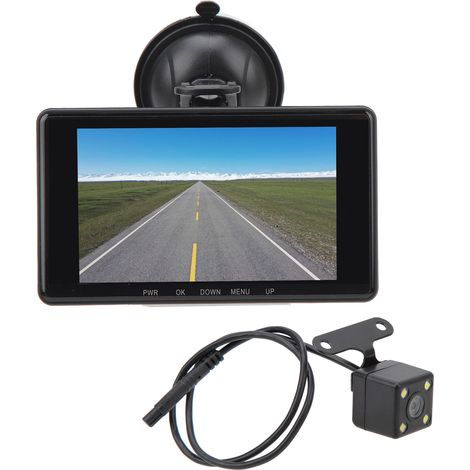 1080P Dreifach-Objektiv-Autokamera mit 170°-Weitwinkel, Bewegungserkennung, Loop-Aufnahme, G-Sensor und Parküberwachung. (1/5)