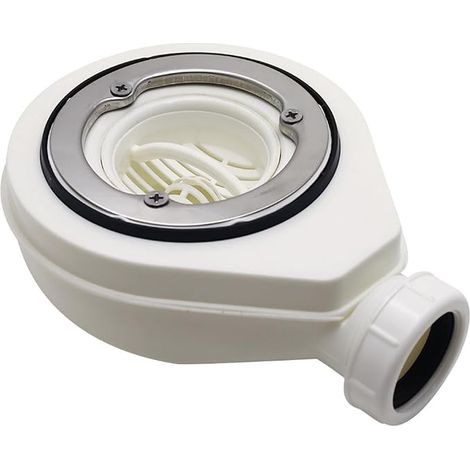 Bonde d'échappement universelle pour receveur de douche trou d'évacuation 90 mm (1/5)