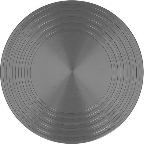 Difusor de calor de aleación de aluminio de 28 cm, placa conductora de calor para cocina de gas, bandeja redonda antideslizante de descongelación rápida para proteger utensilios de cocina.