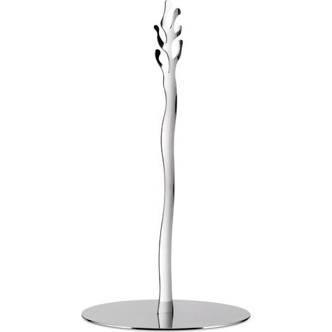 Alessi Mediterraneo ESI02 Portarotolo da Cucina per Scottex da Appoggio di Design, in Acciaio Inox Lucido 18/10 (1/4)