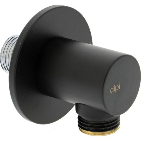 Prise d'eau ronde métal noire - THEWA AC172NE
