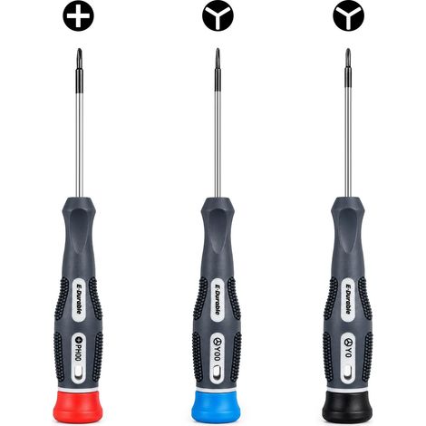 Tri Wing Cross Wing Précision Tournevis, Y0 Y00 PH00 Kit d'outils de réparation pour Switch Joy Con Controller (1/5)