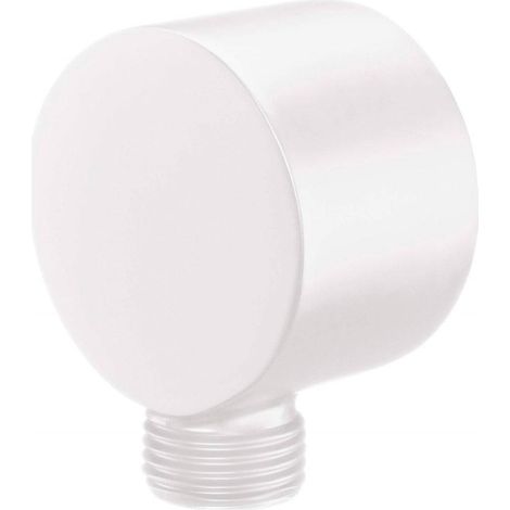 Deante Collegamento angolare rotondo bianco opaco design