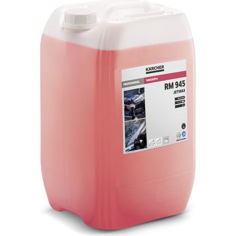 KARCHER Cire de Sechage VehiclePro Jet Wax RM 945 62962050, Bidon de 20 L, pH 4, Concentre Hydrofuge, Conforme VDA, Finition Brillante et Protectrice (1/5)