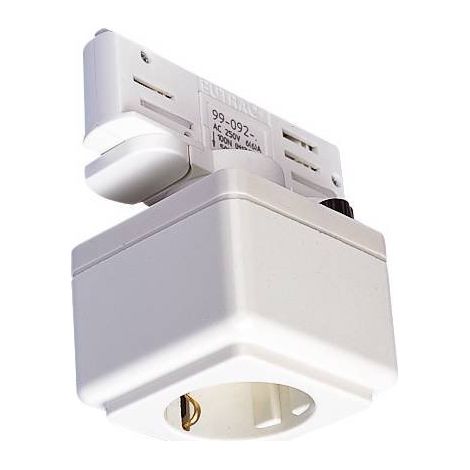 Rail Stopcontact 3-Fase blanc - 1001525