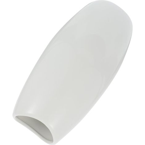 Vase à Fleurs en Céramique Blanc, Ornement Décoratif Simple et Créatif, Écologique Odeur, pour Bureau et Décoration de Centre Commercial (1/5)