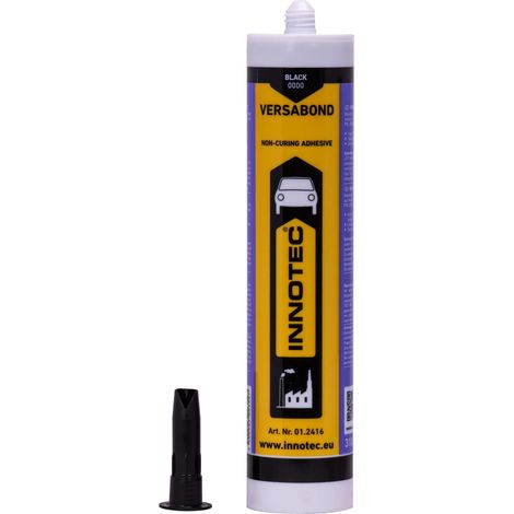Sellador negro 310 ml, masilla negra, sellador abtupfable (1/5)