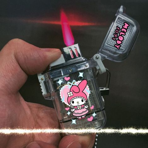 Briquet - Résistant Au Vent - Flamme Rouge Réglable - Pour Activités En Plein Air - 58x35x7mm - 45g (1/4)