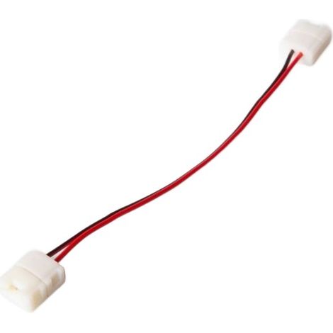 Connecteur ruban LED mono 8 mm double câble IP63 Ecolight (1/3)