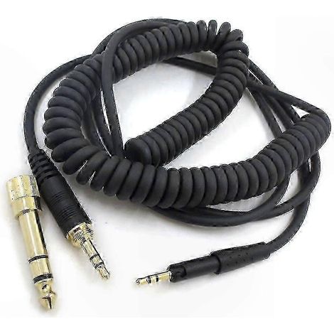 Câble à ressort OFC 6,35 mm Sennheiser HD6DJ/HD8 pour casques et équipements DJ (1/5)