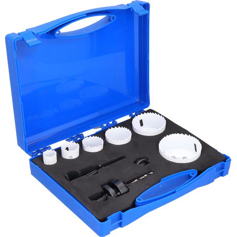 Kit de scie cloche à métaux multi-tailles, tranchant et durable, haute précision de coupe