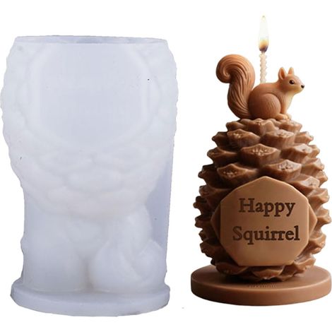 Lot de moules en silicone pour savon au chocolat fait à la main, activités de fête de Noël, décorations de vacances en silicone de qualité alimentaire (1/5)