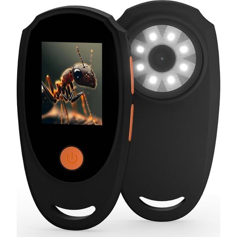 Microscope numérique portable, modèle 2025, loupe avec écran couleur IPS 2 pouces, grossissement 500x, 2 mégapixels. (1/5)