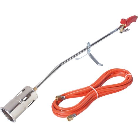 ROTHENBERGER Industrial ROMAXI Set de quemador de caldeo incluye manguera de gas propano de 5 m - 030954E