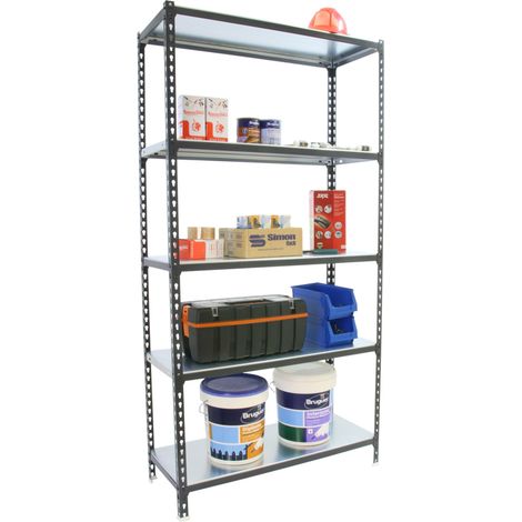 Simonrack SIMONCLICK MINI Regalfach Garten Anthrazit Galva (1/2)